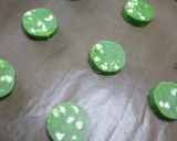 抹茶×ホワイトチョコチップクッキー作り方8写真