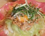 茄子そうめんと納豆のつるりん玉子かけご飯作り方8写真