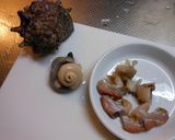 さざえのお刺身と肝焼き作り方3写真