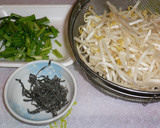 すぐできる☆もやしとニラの塩昆布炒め作り方1写真
