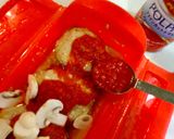 ルクエでごきげん＊トマト煮込みハンバーグ作り方5写真
