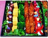 運動会のお弁当２００９作り方3写真