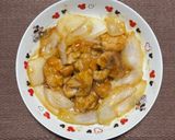 鶏もも肉🐓と玉ねぎ🧅の甘辛照り焼き😃作り方2写真