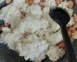 パセリとにんにくのガーリックチャーハン作り方4写真