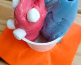 ☆練乳ミルクアイス☆小豆入り。5分完成作り方53写真