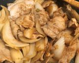 豚肉と玉ねぎのしょうが焼き風炒め作り方4写真