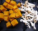 簡単！かぼちゃと銀鮭クリームグラタン作り方1写真