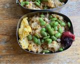 きのこと鶏の炊き込みご飯作り方5写真