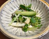大和芋とキュウリの梅肉サラダ作り方7写真