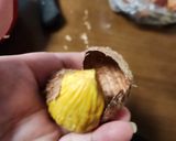 栗　品種ぽろたんの簡単な皮のむきかた作り方5写真