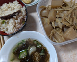 簡単★鶏そぼろとキノコの炊き込みご飯作り方4写真