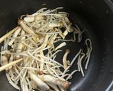 しめじのクリームパスタ作り方2写真