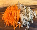カレー麹を使ったカレーきんぴら作り方1写真