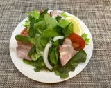 ボリューム満点！叉焼サラダ♪作り方7写真