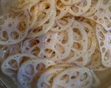 蓮根の炒め物〜たらこ和え〜作り方1写真