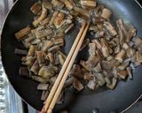 ささっと芋がら舞茸さつま揚げ甘辛炒め作り方4写真