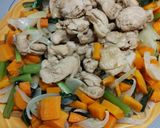 肩鶏肉の酢合わせ野菜炒め作り方7写真
