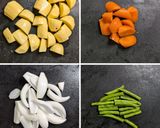 うま塩鶏肉じゃが作り方1写真
