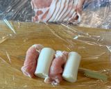 薄切り肉でクルクル豚のねぎま作り方10写真