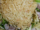 簡単ランチ！キャベツ豚バラ肉の塩焼きそば