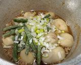 里芋のそぼろ煮、ネギとインゲン入り作り方6写真