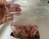 自家製味噌だれの豚こま冷凍保存作り方3写真
