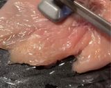 鶏むね大葉チーズ焼き❕作り方2写真