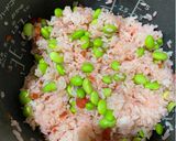 梅とえだまめ のおにぎり作り方5写真