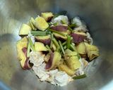 【冷凍さつまいも鶏もも肉の旨煮】ホットクック作り方4写真