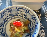 黄色の完熟ゴーヤの佃煮風作り方7写真