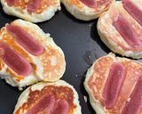 豆腐入りウインナーパンケーキふわもち作り方8写真