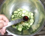 きゅうり梅干し和え♪簡単梅肉白ごま作り方4写真