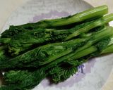 菜の花の辛子出汁和え作り方1写真