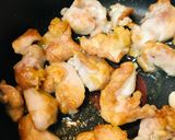鶏もも肉の揚げ焼き・塩レモンソース作り方3写真