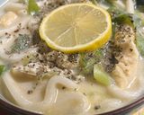 レモンクリームうどん作り方5写真