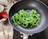 ほのかな苦み　ゴーヤのきんぴら風作り方10写真