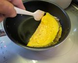 実家のひき肉のオムレツ作り方7写真