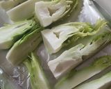 蕾菜(つぼみな)マヨチーズ焼き♪作り方1写真