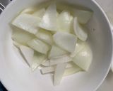 クリーミートマト味噌味豆腐入ナムル風煮作り方6写真