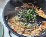 ランチに!ヤリイカと玉ねぎのイカ墨パスタ作り方10写真