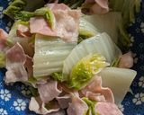 とっても簡単★白菜とベーコンのうま煮作り方3写真