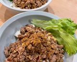 サラダ麻婆豆腐⭐︎絹木綿ミックス⭐︎生姜味作り方8写真