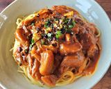 トゥルトゥル茄子とトマトの鬼旨パスタ🍝作り方7写真