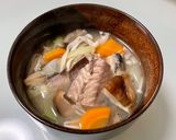 サバ缶で作る…簡単あら汁♡作り方5写真