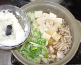 みぞれ鍋♪簡単レシピ鶏肉豆腐長ねぎ作り方9写真