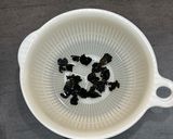 レンジで簡単⭐︎えのきとキクラゲのなめたけ作り方1写真