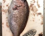 真鯛のポワレ！バジルクリームソース作り方1写真