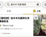 【部位別】白ネギの長持ち冷凍保存法作り方9写真