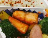 サーモントラウトと長ネギの照り焼き作り方9写真