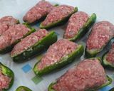 オーブンで作る絶品！ピーマンの肉詰め作り方4写真